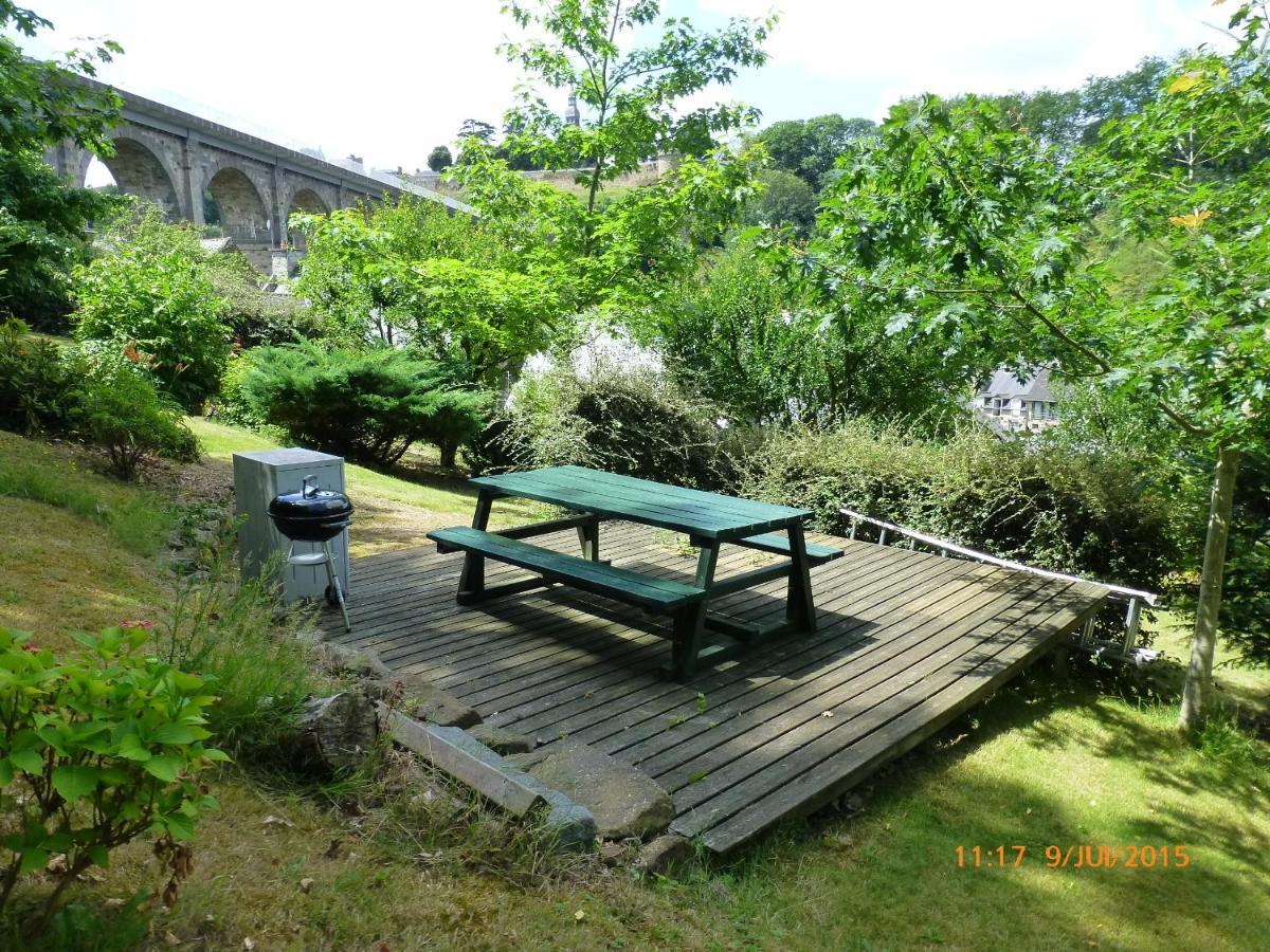 Le Logis De La Cour De Bretagne Au Port De Dinan Lanvallay Exterior foto