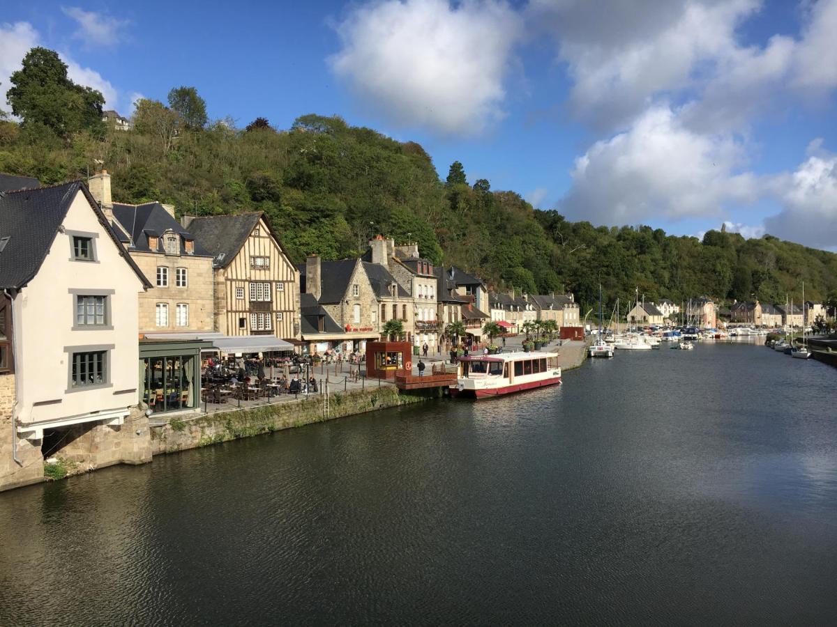Le Logis De La Cour De Bretagne Au Port De Dinan Lanvallay Exterior foto