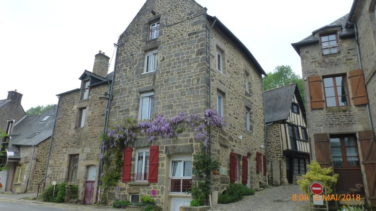 Le Logis De La Cour De Bretagne Au Port De Dinan Lanvallay Exterior foto