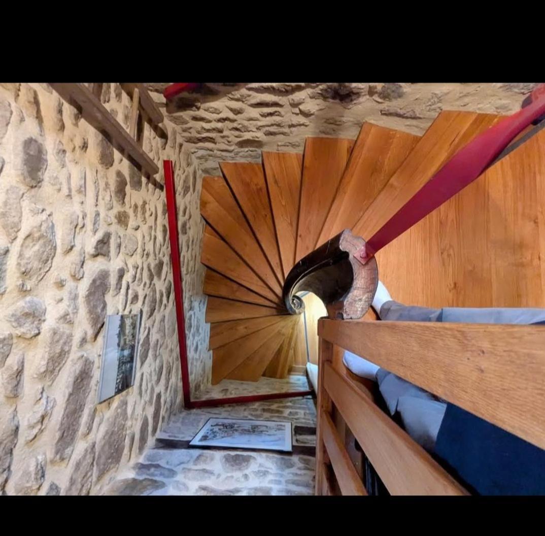Le Logis De La Cour De Bretagne Au Port De Dinan Lanvallay Exterior foto