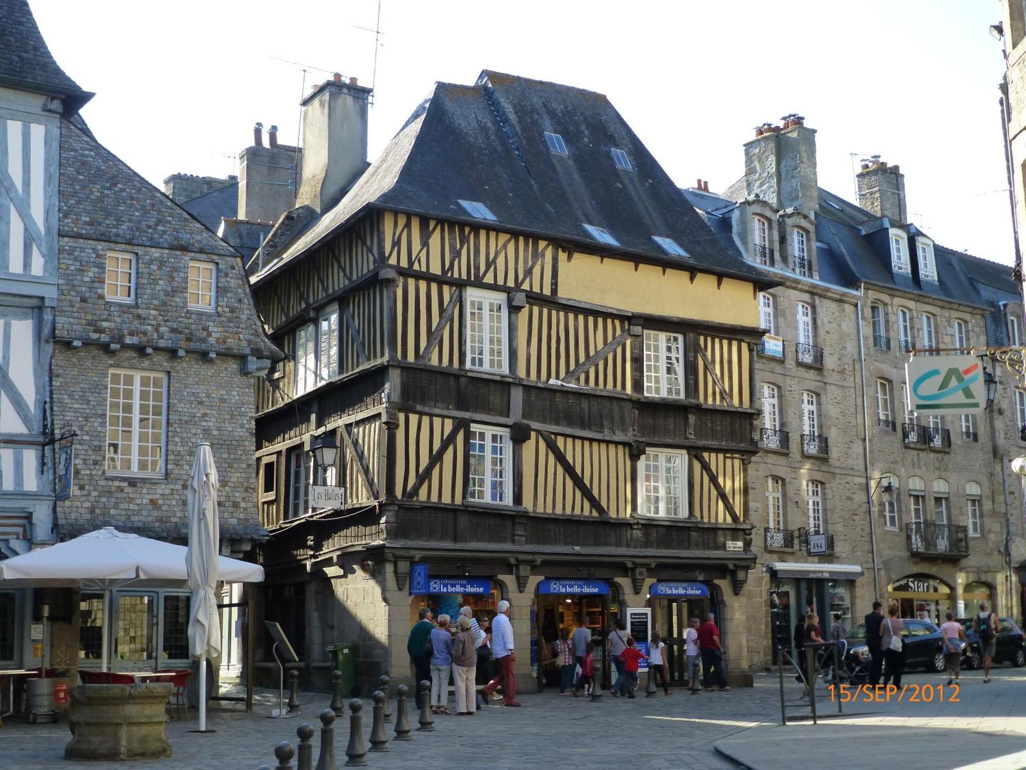 Le Logis De La Cour De Bretagne Au Port De Dinan Lanvallay Exterior foto
